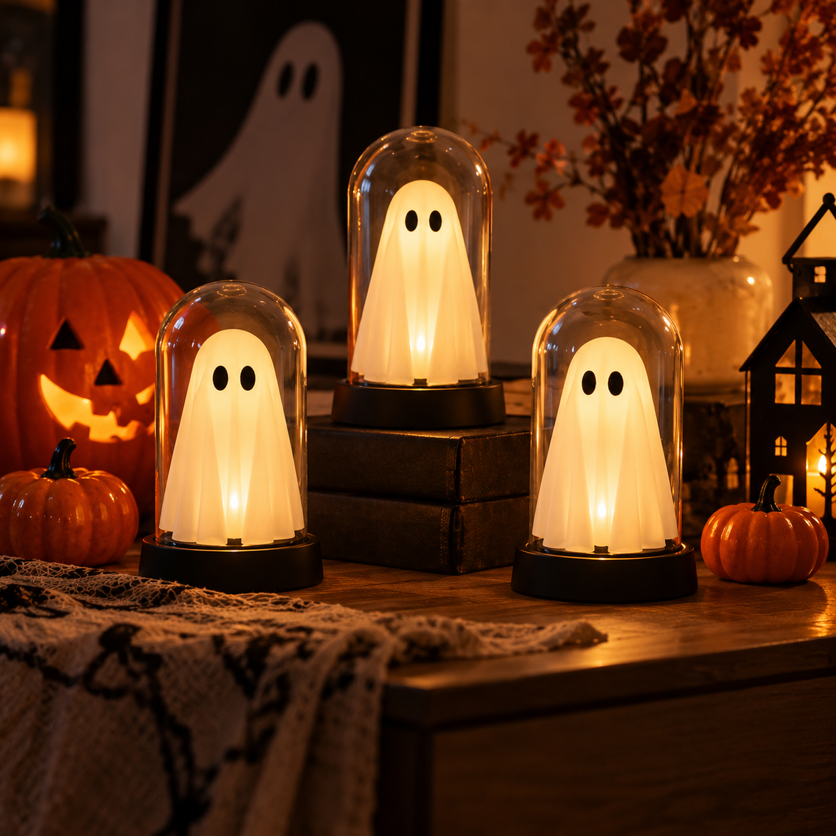 HauntGlow™ Ghost Lamp