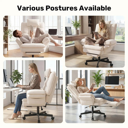 Velvet Luxe™ Reclining Office Chair